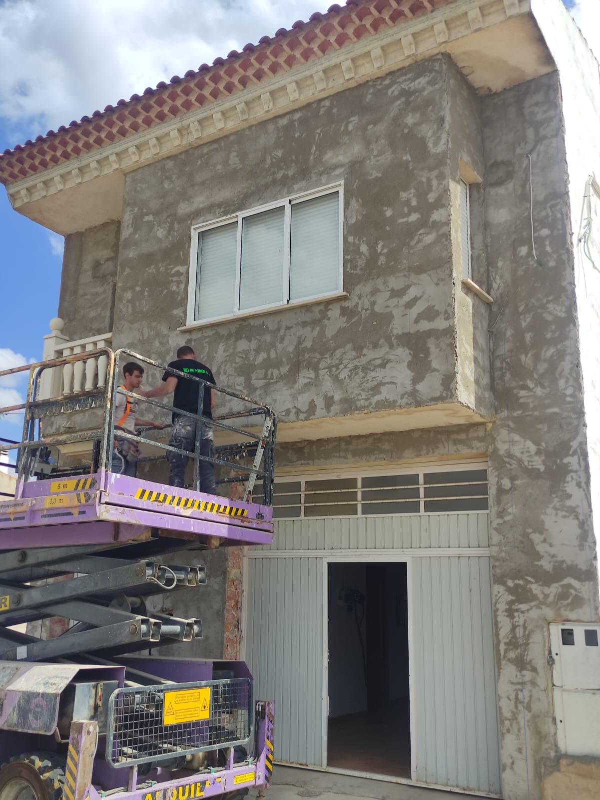 Obra de Rehabilitación de fachadas cerca de Getafe